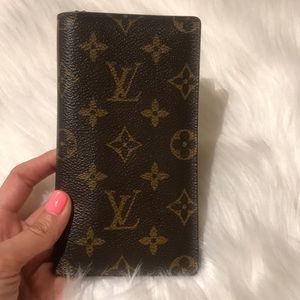 Authentic Louis Vuitton checkbook/wallet.